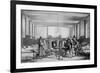 The Royal Visit to Brompton Hospital, 1850s-John Tenniel-Framed Giclee Print