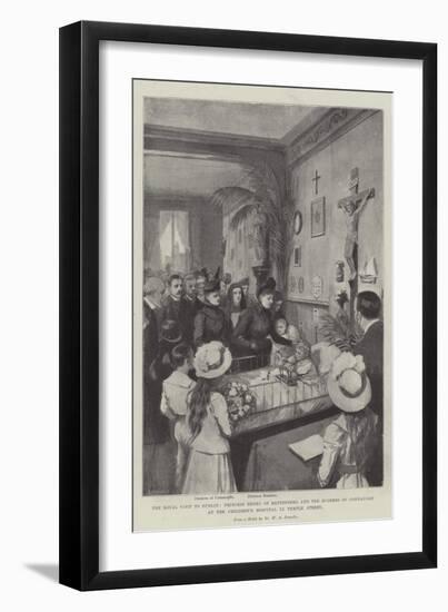 The Royal Visit to Dublin-William A. Donnelly-Framed Giclee Print