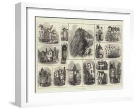 The Royal Visit to Edinburgh-Samuel Read-Framed Giclee Print