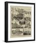 The Royal Visit to Hastings-null-Framed Giclee Print