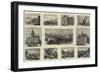 The Royal Visit to Huddersfield-Frank Watkins-Framed Giclee Print