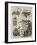 The Royal Visit to India, Bombay, Waiting for the Prince, Notes in the Crowd-William Ralston-Framed Giclee Print