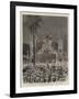 The Royal Visit to India, Illuminations on the Road to Parell-null-Framed Giclee Print