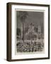 The Royal Visit to India, Illuminations on the Road to Parell-null-Framed Giclee Print