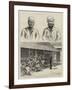 The Royal Visit to India, Prisoners Preparing the Decorations, Bombay-null-Framed Giclee Print