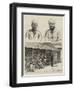 The Royal Visit to India, Prisoners Preparing the Decorations, Bombay-null-Framed Giclee Print