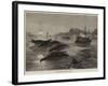 The Royal Visit to India, the Ganges-null-Framed Giclee Print