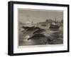 The Royal Visit to India, the Ganges-null-Framed Giclee Print