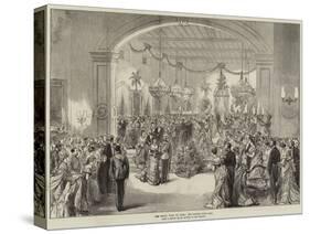 The Royal Visit to India, the Madras Club Ball-null-Stretched Canvas