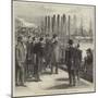 The Royal Visit to India, the Prince of Wales Leaving Brindisi for HMS Serapis-null-Mounted Giclee Print