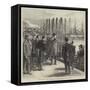 The Royal Visit to India, the Prince of Wales Leaving Brindisi for HMS Serapis-null-Framed Stretched Canvas