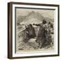 The Royal Visit to India, the Prince of Wales Shooting His First Tiger at Jeypore, First Shot-null-Framed Giclee Print