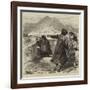 The Royal Visit to India, the Prince of Wales Shooting His First Tiger at Jeypore, First Shot-null-Framed Giclee Print