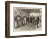 The Royal Visit to India, the Reception of the Viceroy at Boree Bunder Station, Bombay-William Ralston-Framed Giclee Print