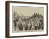 The Royal Visit to India, the School-Children's Festival at Bombay-null-Framed Giclee Print