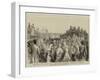 The Royal Visit to India, the School-Children's Festival at Bombay-null-Framed Giclee Print