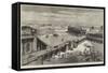 The Royal Visit to India, the Taj Mahal, from the Fort, Agra-Richard Principal Leitch-Framed Stretched Canvas
