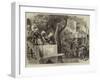 The Royal Visit to India, Waiting for the Shahzadah, Gwalior-Arthur Hopkins-Framed Giclee Print