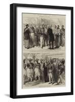 The Royal Visit to India-null-Framed Giclee Print