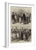 The Royal Visit to India-null-Framed Giclee Print