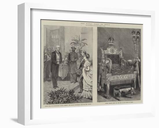 The Royal Visit to India-null-Framed Giclee Print