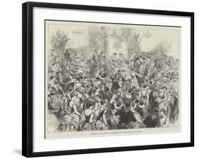 The Royal Visit to Ireland, State Ball at St Patrick's Hall, Dublin Castle-null-Framed Giclee Print