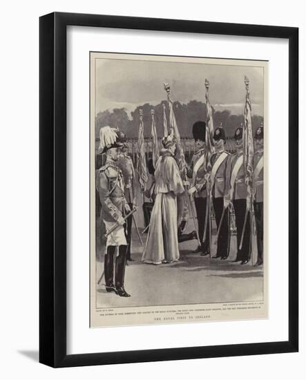 The Royal Visit to Ireland-William Small-Framed Giclee Print