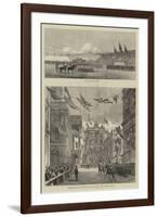 The Royal Visit to Liverpool-Thomas Harrington Wilson-Framed Giclee Print