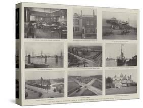 The Royal Visit to Portsmouth, Views of Portsmouth and Southsea-null-Stretched Canvas