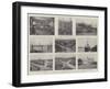 The Royal Visit to Portsmouth, Views of Portsmouth and Southsea-null-Framed Giclee Print