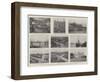 The Royal Visit to Portsmouth, Views of Portsmouth and Southsea-null-Framed Giclee Print