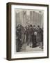 The Royal Visit to Swansea, the Prince and Princess of Wales Opening the New Dock-William Heysham Overend-Framed Giclee Print