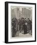 The Royal Visit to Swansea, the Prince and Princess of Wales Opening the New Dock-William Heysham Overend-Framed Giclee Print