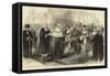 The Royal Visit to the City-Arthur Hopkins-Framed Stretched Canvas