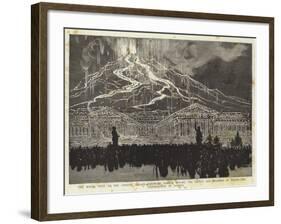 The Royal Visit to the Crystal Palace-null-Framed Giclee Print