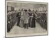 The Royal Visit to the Hospital Ship Princess of Wales at Tilbury-Frederic De Haenen-Mounted Giclee Print