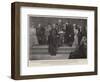 The Royal Visit to Wales-Henry Marriott Paget-Framed Giclee Print