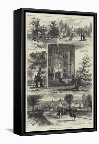 The Royal Visit to Welbeck Abbey-null-Framed Stretched Canvas