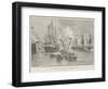 The Royal Wedding at Athens, Arrival of the Emperor of Germany-null-Framed Giclee Print