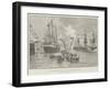 The Royal Wedding at Athens, Arrival of the Emperor of Germany-null-Framed Giclee Print