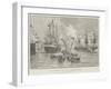 The Royal Wedding at Athens, Arrival of the Emperor of Germany-null-Framed Giclee Print