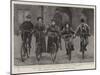 The Royal Wedding at Coburg, a Group of Cyclists-null-Mounted Giclee Print