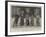 The Royal Wedding at Coburg, a Group of Cyclists-null-Framed Giclee Print