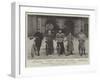 The Royal Wedding at Coburg, a Group of Cyclists-null-Framed Giclee Print