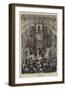 The Royal Wedding at Darmstadt, the Ceremony in the Chapel of the Old Castle-null-Framed Giclee Print