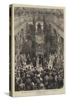 The Royal Wedding at Darmstadt, the Ceremony in the Chapel of the Old Castle-null-Stretched Canvas