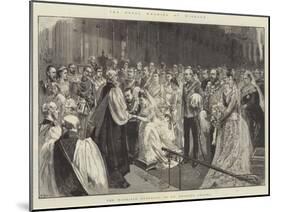 The Royal Wedding at Windsor-Thomas Walter Wilson-Mounted Giclee Print