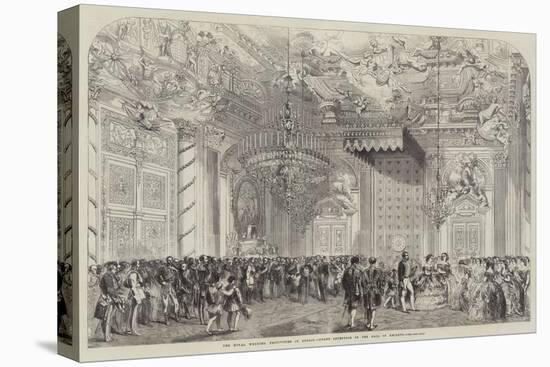 The Royal Wedding Festivities in Berlin, Grand Reception in the Hall of Knights-null-Stretched Canvas