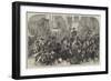 The Royal Wedding Festivities, the Procession of the Trades Passing the Palace, Berlin-null-Framed Giclee Print