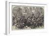 The Royal Wedding Festivities, the Procession of the Trades Passing the Palace, Berlin-null-Framed Giclee Print